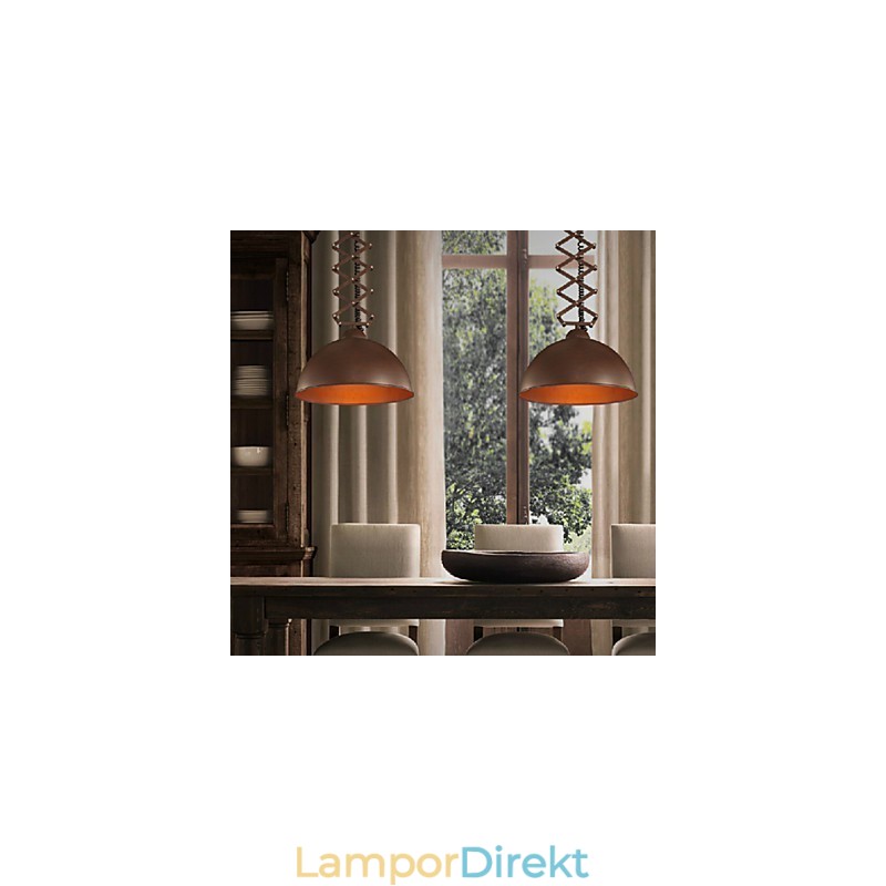 Lampskärm Svart Smidesjärn Flexibel Ljuskrona Industrilager Café Lock Skärm Ljuskrona