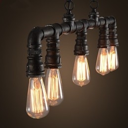 Pendellampor Mini Style Traditionell Klassisk Metall