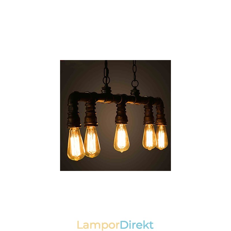 Pendellampor Mini Style Traditionell Klassisk Metall