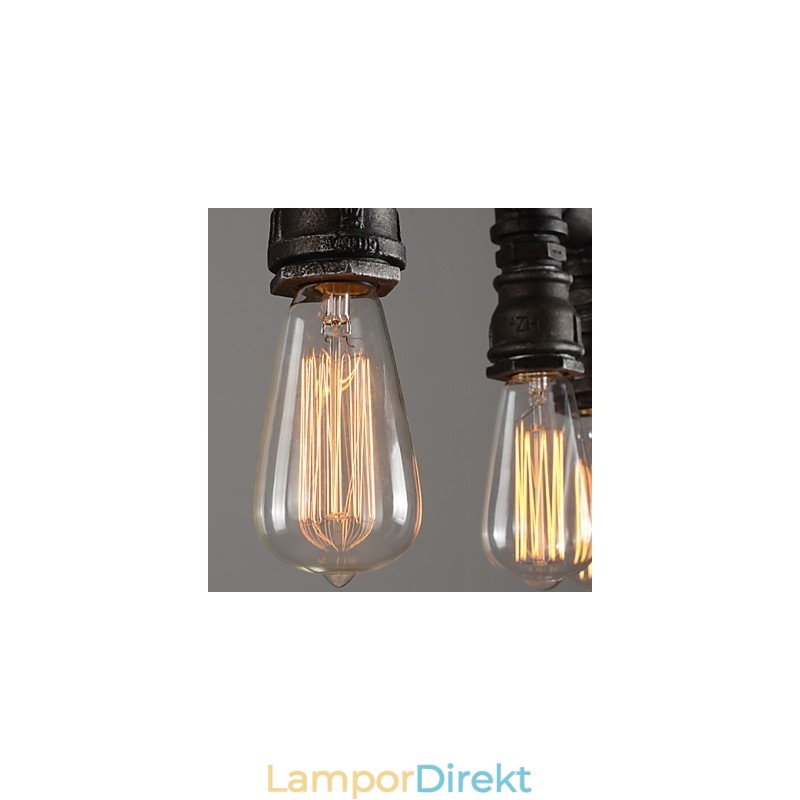 Pendellampor Mini Style Traditionell Klassisk Metall
