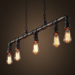Pendellampor Mini Style Traditionell Klassisk Metall