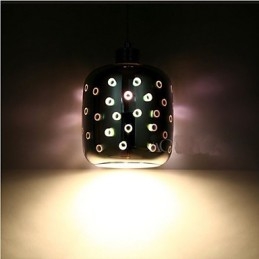 Enkelt Bord 3D Glas Creative Pendel