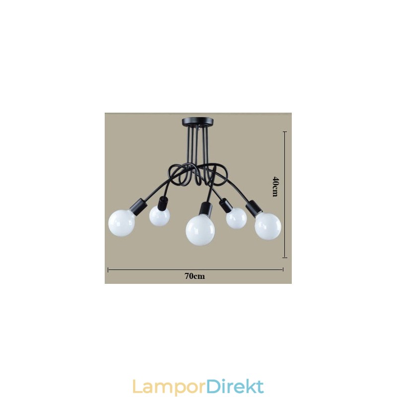 Pendellampor Modern Contemporary Metal