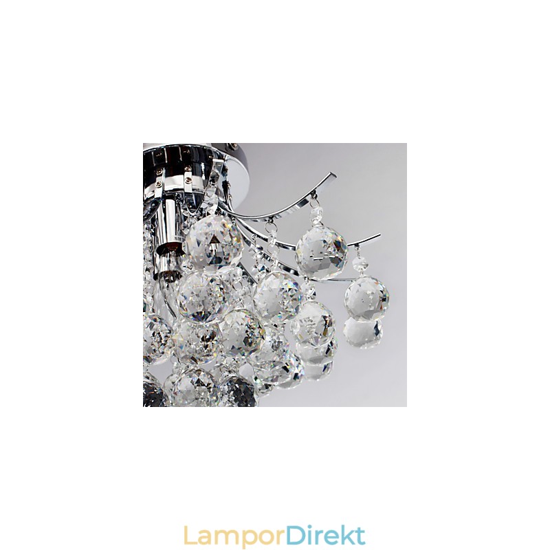 Ljuskrona Modern Crystal 3 Lampor