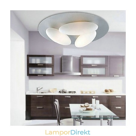 Naturinspirerad Minimalistisk Taklampa Med 3 Ägg-Skärm Naturinspirerad Minimalistisk Taklampa Med 3 Ägg-Skärm