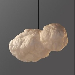 Bomullslampa Leisure Cloud Pendel