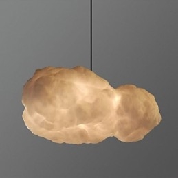 Bomullslampa Leisure Cloud Pendel
