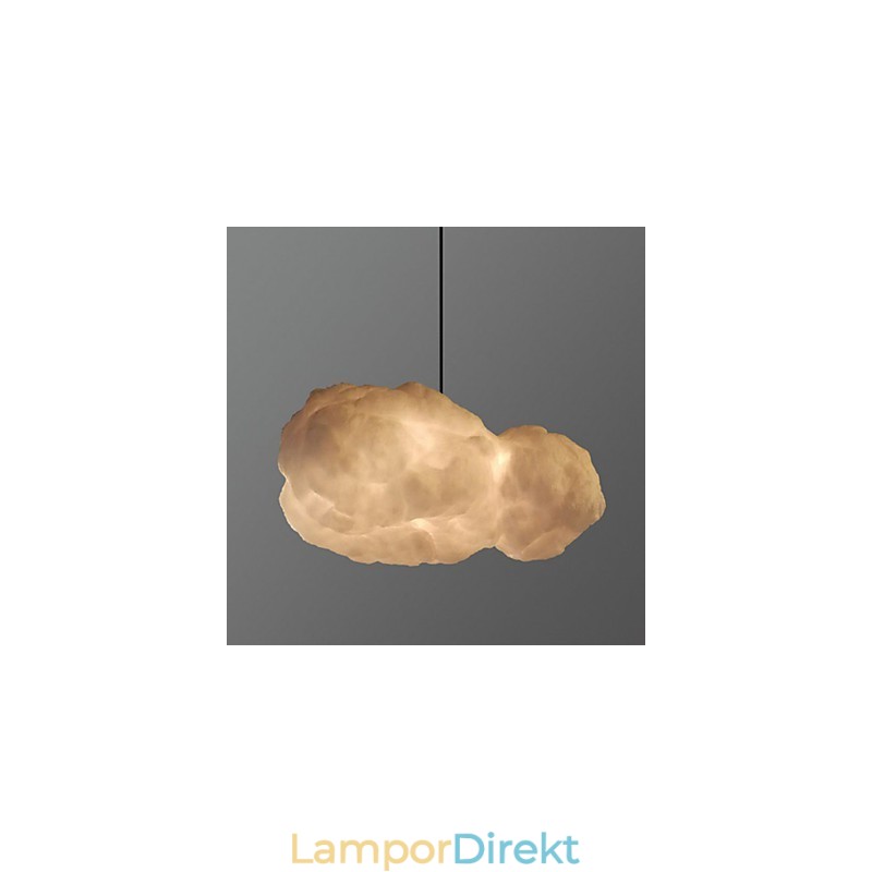 Bomullslampa Leisure Cloud Pendel