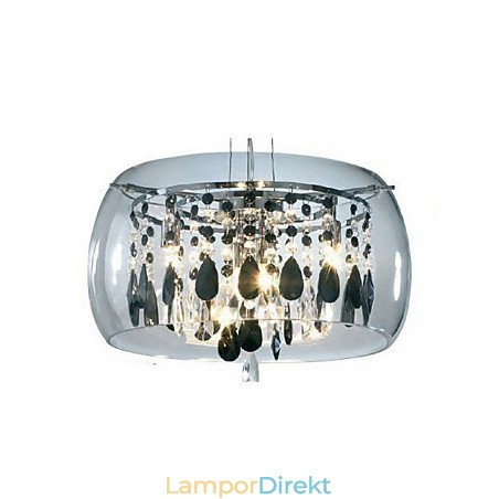Modern Och Modern Trum Crystal Mini Style Elektropläterad Pendellampa Modern Och Modern Trum Crystal Mini Style Elektropläterad Pendellampa