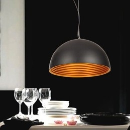 Modern Samtida Retro Skål Mini Stil Målning Taklampa