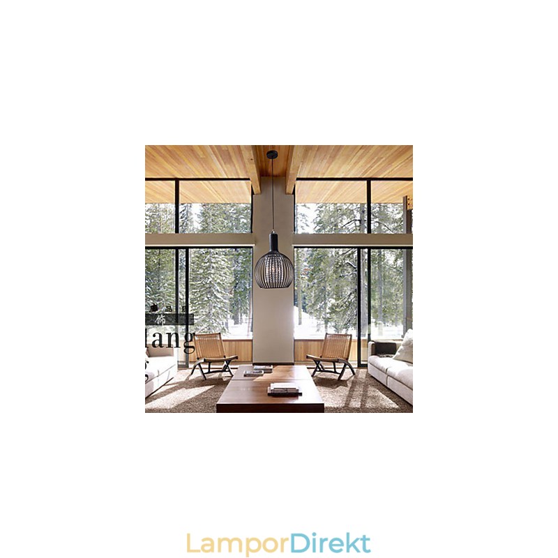 Modern Och Modern Lyktakristall I Ministil, Elektropläterad Taklampa