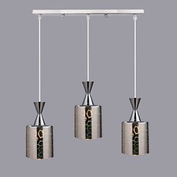 Drömlasergravyr Förkromad Lampa 3 Rak
