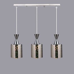 Drömlasergravyr Förkromad Lampa 3 Rak