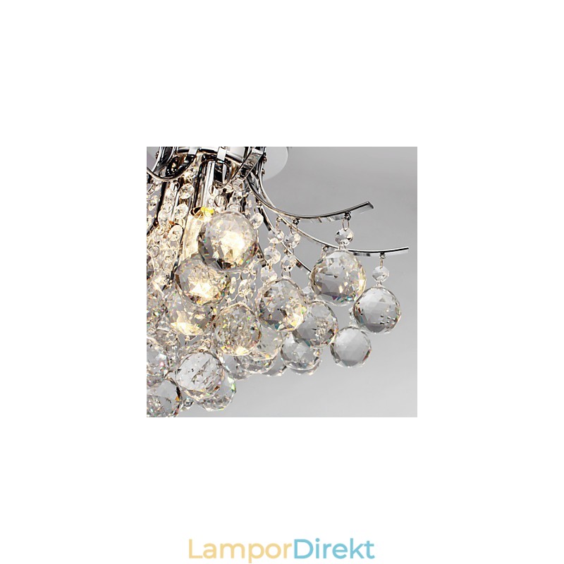 Ljuskrona Modern Crystal 3 Lampor