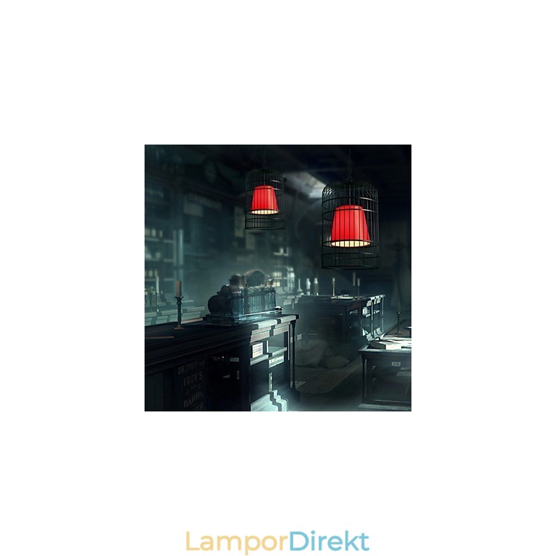 Ljuskrona Traditionell Klassisk Retro Lantern Metal