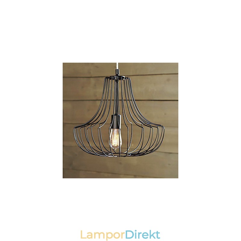 Konstnärlig Iron Pendel Light Coop Design