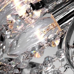 Ljuskrona Modern Crystal 3 Lampor