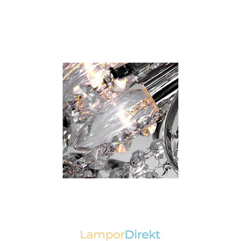 Ljuskrona Modern Crystal 3 Lampor