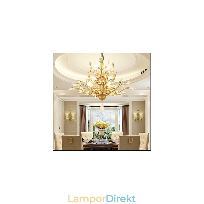 Mediterranean Retro Creative Suction Top Enkla Lampor