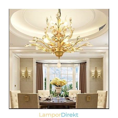 Mediterranean Retro Creative Suction Top Enkla Lampor