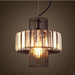 American Country Crystal Liten Taklampa