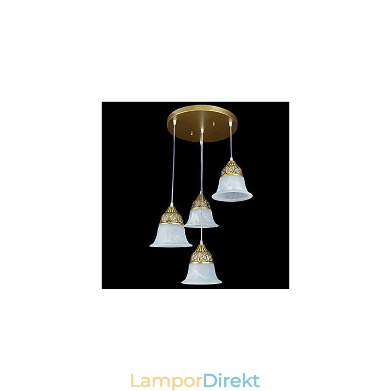 Traditionell Klassisk Rustik Lodge Retro Brons Metall Taklampa