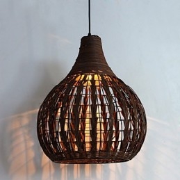 Lantern Country Mini Style Painting Pendel Light