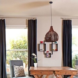 Lantern Country Mini Style Painting Pendel Light