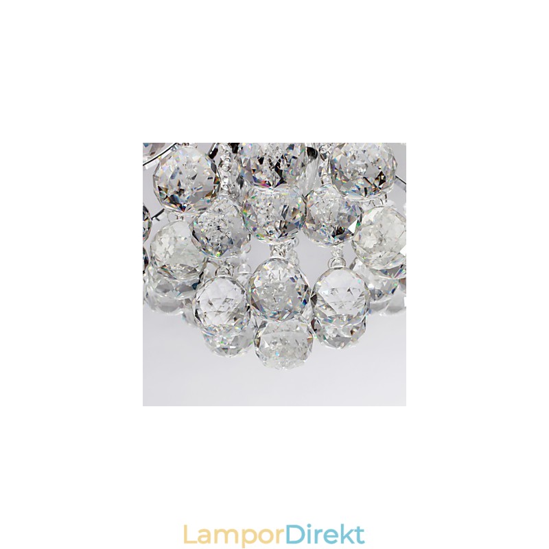 Ljuskrona Modern Crystal 3 Lampor