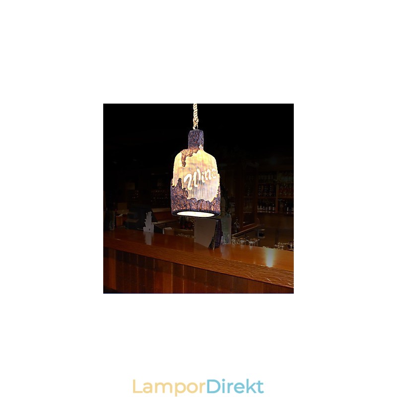 Single Head Small Chandelier Cafe American Country Internet Cafe