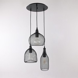 Pendellampor Mini Style Rustic Lodge Retro Country Garage Metal