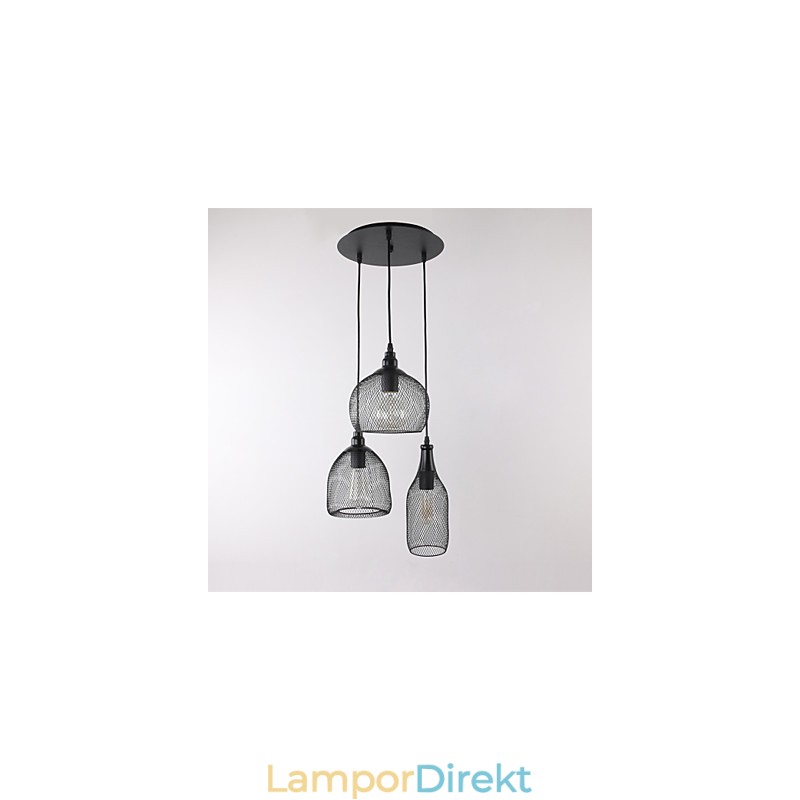 Pendellampor Mini Style Rustic Lodge Retro Country Garage Metal
