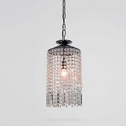 Modern Och Modern Kristallmetall Taklampa