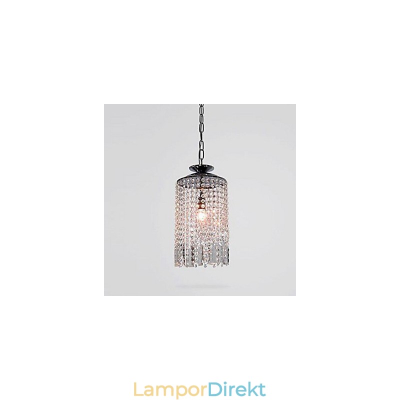 Modern Och Modern Kristallmetall Taklampa