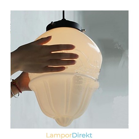 Amerikansk Retro Cream Glass Cuckoo Amerikansk Retro Cream Glass Cuckoo