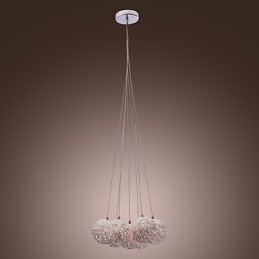 Samtida Taklampa I Aluminium Med 7 Lampor