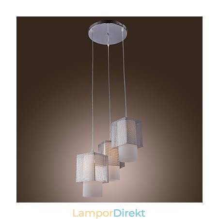Modern Och Modern Elektropläterad Pendellampa I Ministil Modern Och Modern Elektropläterad Pendellampa I Ministil