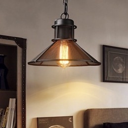 Pendellampor Mini Style Retro Garage Metal