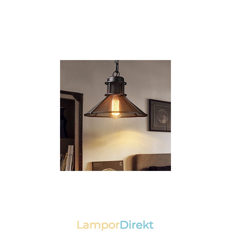 Pendellampor Mini Style Retro Garage Metal