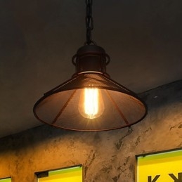 Pendellampor Mini Style Retro Garage Metal