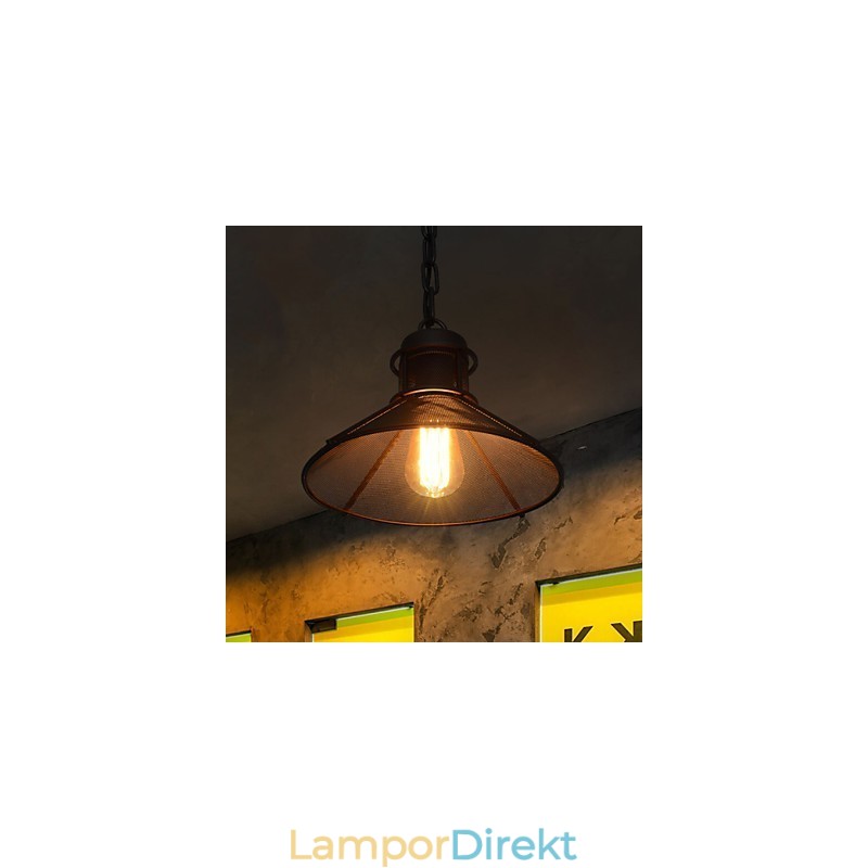 Pendellampor Mini Style Retro Garage Metal