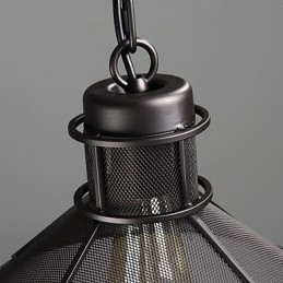 Pendellampor Mini Style Retro Garage Metal