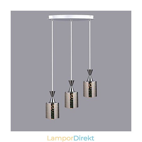 Drömlasergravyr Förkromad Lampa 3 Disc Drömlasergravyr Förkromad Lampa 3 Disc
