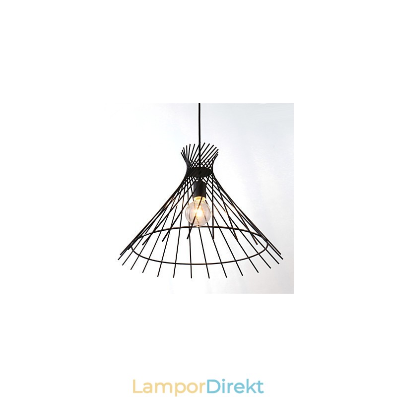 Ljuskrona Pendelljus Mini Style Rustik Lodge Retro Garage Metal