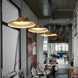Country Gold Metal Pendelljus Garage