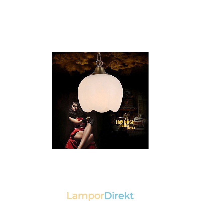 Den Spanska Marble Copper Single Chandelier Belysningen