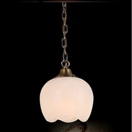 Den Spanska Marble Copper Single Chandelier Belysningen