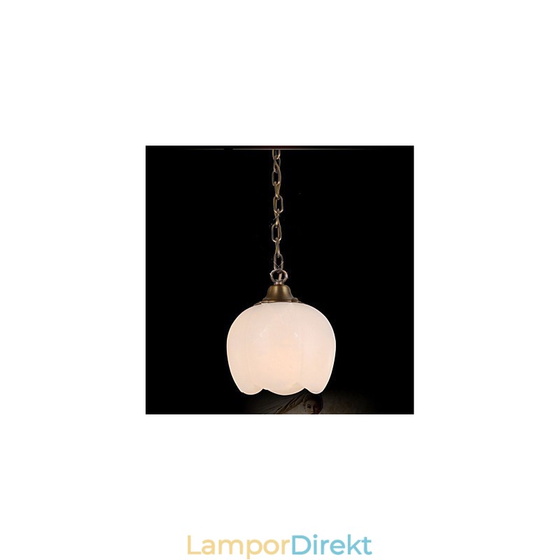 Den Spanska Marble Copper Single Chandelier Belysningen