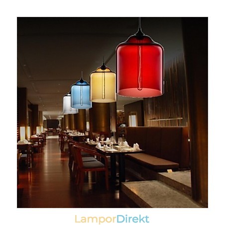 Retro Kreativa Enkelhuvud Glashängande Lampa Café I Guldfiskskålen Retro Kreativa Enkelhuvud Glashängande Lampa Café I Guldfiskskålen