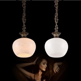 Den Spanska Marble Copper Single Chandelier Belysningen
